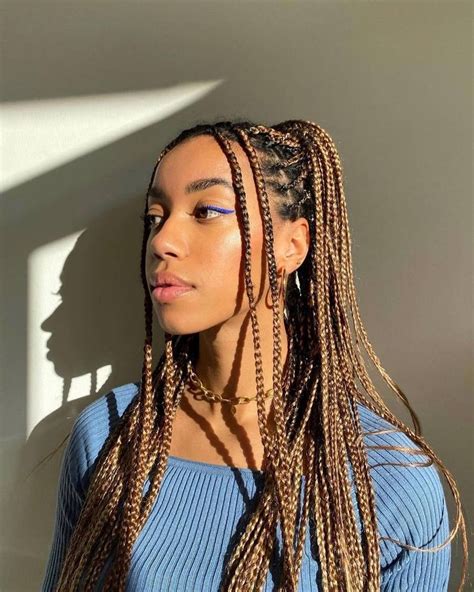 cute hairstyles for box braids|27 Best Box Braids Hairstyles To Try Yourself